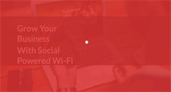 Desktop Screenshot of getsocialwifi.com