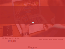 Tablet Screenshot of getsocialwifi.com